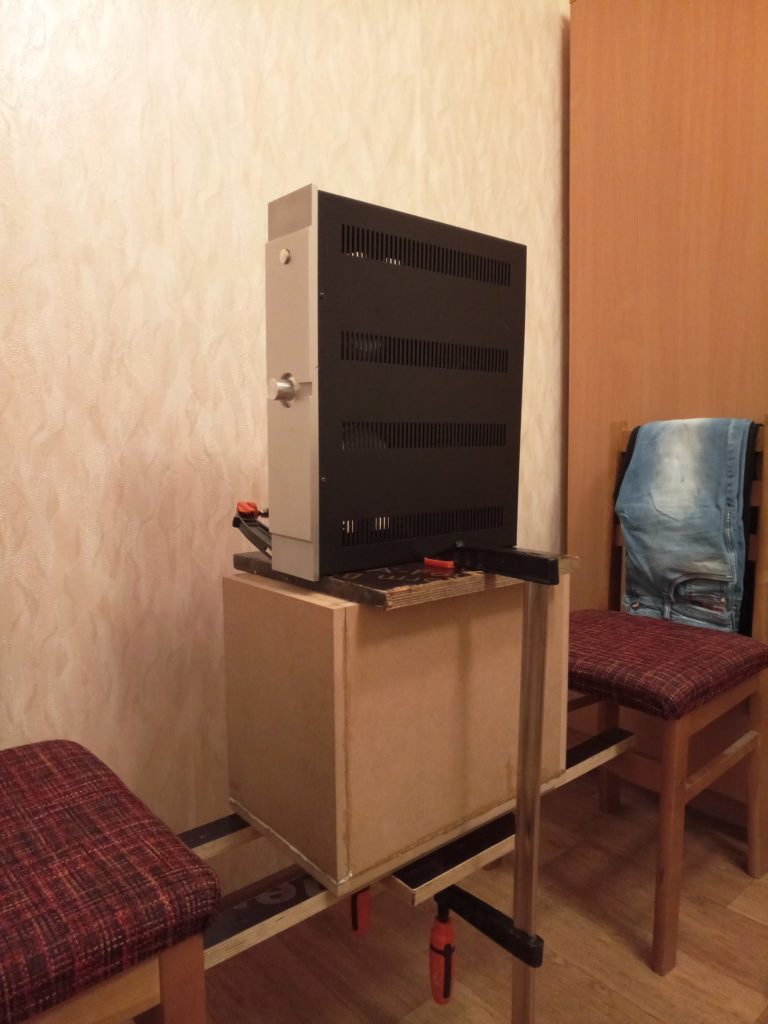 8 - сильно прижимаем лицевую
